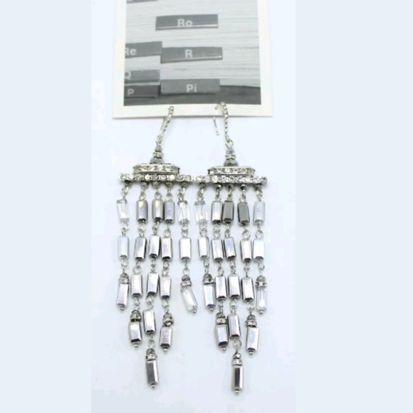 ANTHROPOLOGIE CRYSTAL DROP EARRINGS